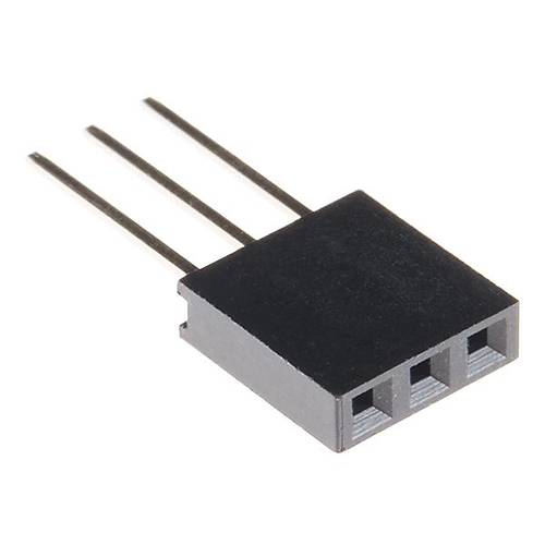 Stackable Header - 3 Pin (Female, 0.1 inc)
