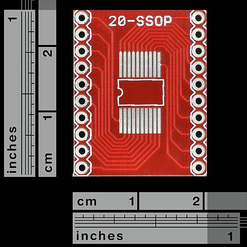 SparkFun SSOP to DIP Adapter - 20-Pin