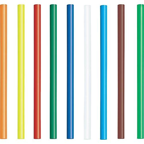 Mum Silikon Renkli Çubuk 11mm- Sarı