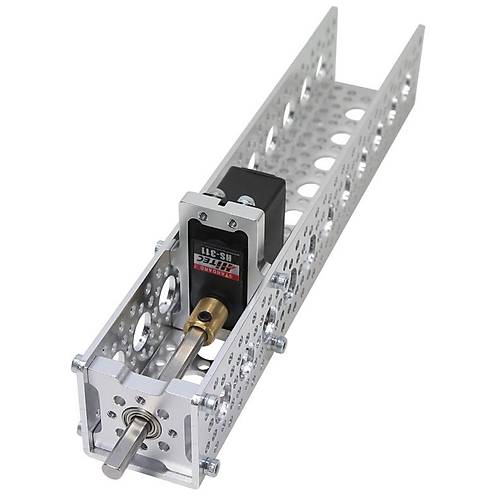 Actobotics Bearing Mount - Quad Block (1/4 inc Bore)