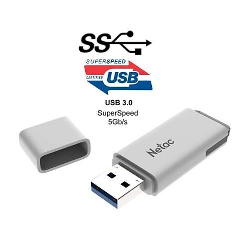 Netac U185 64GB USB3.0 NT03U185N-064G-30WH USB Bellek