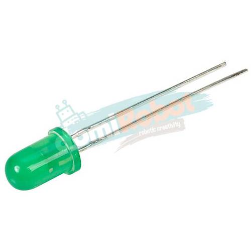3mm Yeil - Yeil  LED (10adet)