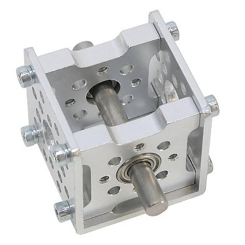 Actobotics Bearing Mount - Quad Block (1/4 inc Bore)