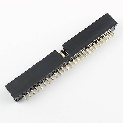 2x25 Pin Shrouded Box Header  2.54mm Male