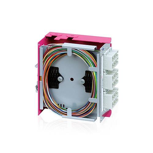 End�striyel Tip Splice Box - 24port DIN Rail