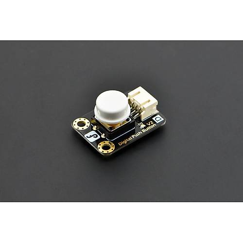 DFRobot Gravity:Digital Push Buton (Beyaz)