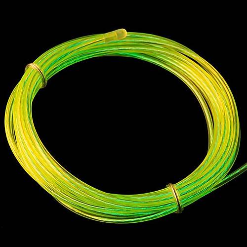 EL Wire - Floresan Sarı Yeşil (3m) (Chasing)