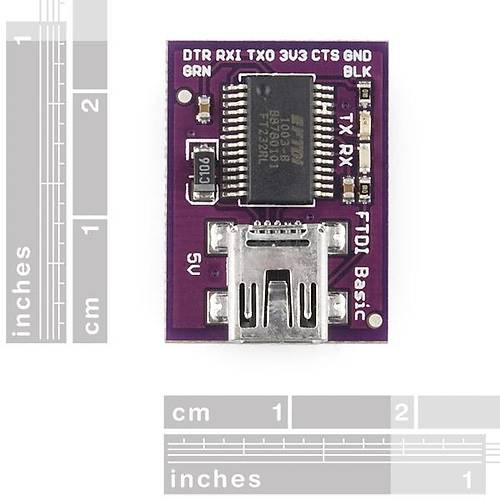LilyPad FTDI Basic Breakout - 5V - Orjinal Ürün