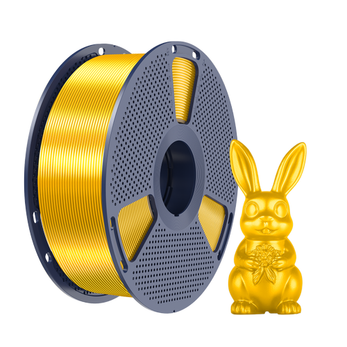 SUNLU SILK PLA+ Filament Alt�n 1.75mm 1kg