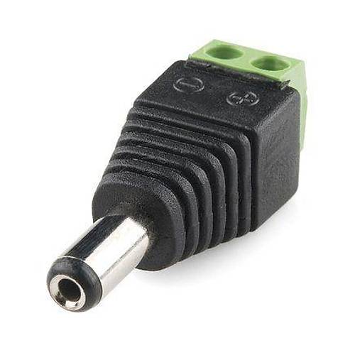 DC Power Jak - Erkek Giri� Klemens 5.5x2.1mm