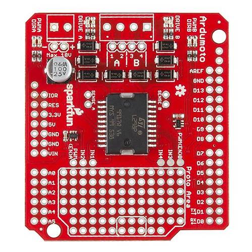 SparkFun Ardumoto Shield Kit - II