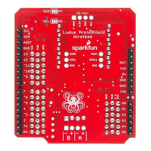 SparkFun Motor Srcl Xbee Shield - Ludus Protoshield Wireless