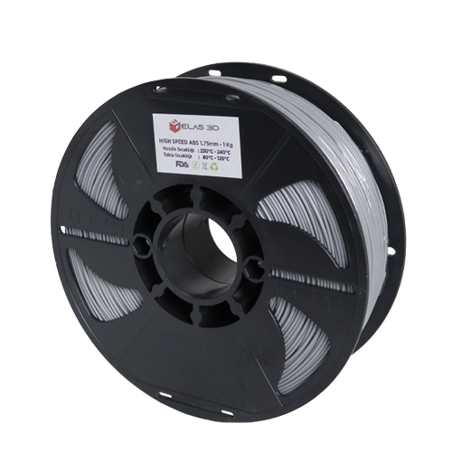 Elas Hyper ABS Filament Gri 1.75 MM 1Kg