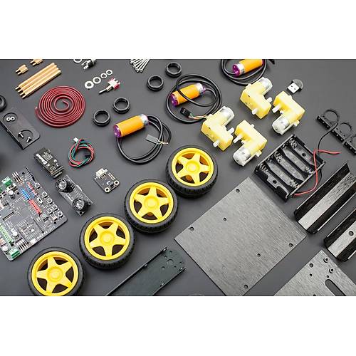 DFRobot DIY Uzaktan Kumandal Robot Kiti - Android Destekli