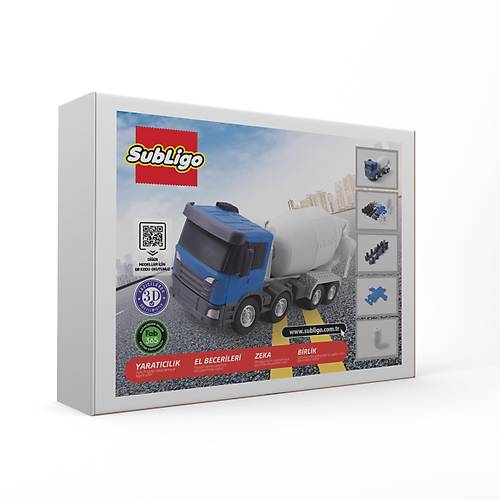 Subligo Beton Mikseri Model Oyuncak