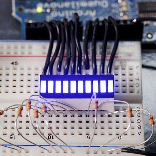 SparkFun 10 Segment LED Bar Graph - Mavi