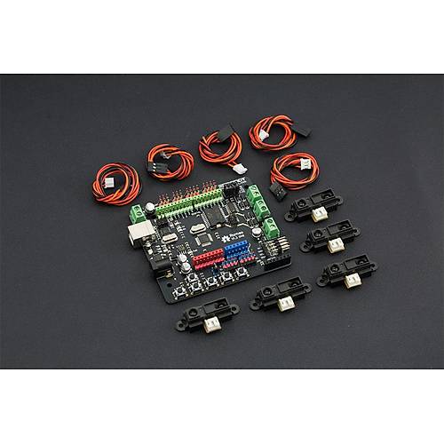 DFRobot HCR - Mobil Robot Platform (Sensr ve Mikrodenetleyici Dahil)