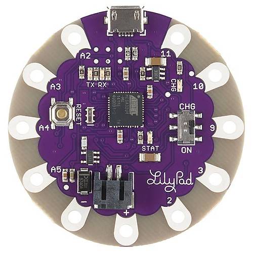 LilyPad Arduino USB ATmega32U4 Board - Orjinal