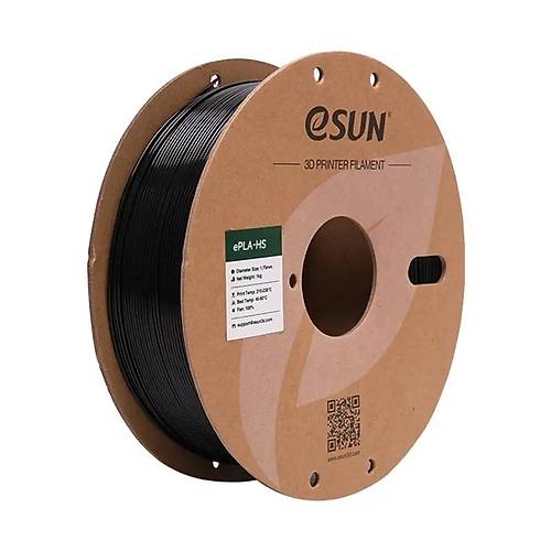 eSUN Hyper PLA Filament Siyah 1.75mm 1Kg