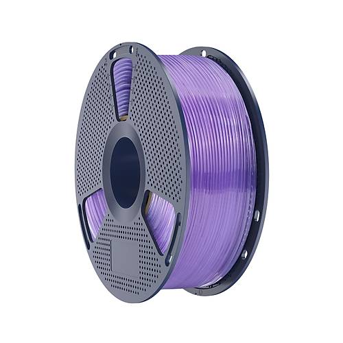 SUNLU PLA Transparan �effaf Filament Mor 1.75mm 1kg