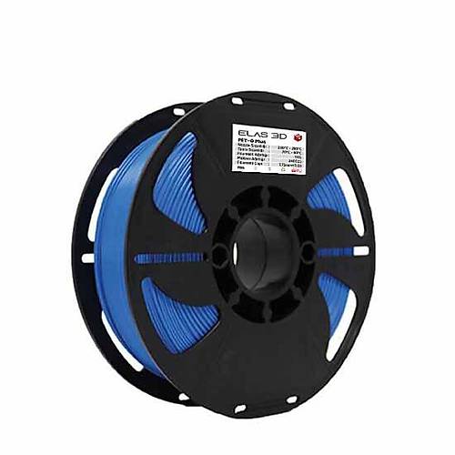 Elas PETG Plus Filament Mavi 1.75mm 1Kg