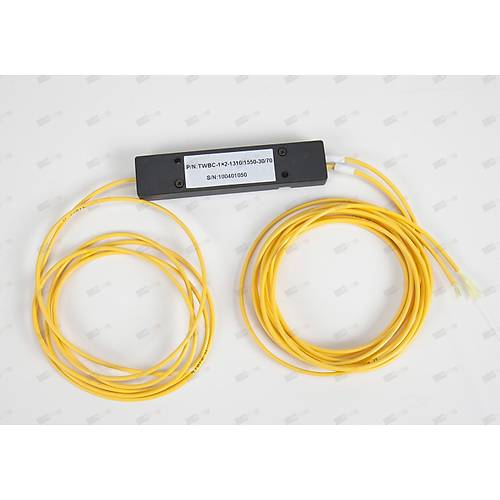 1X2 SM 2mm FBT Coupler PLC Splitter Output %30 - %70 (Konnektrsz)