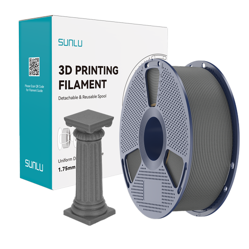 SUNLU High Speed PLA Mermer Filament K�l Grisi 1.75mm 1kg