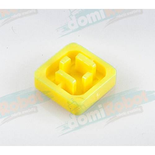12x12 Buton Kapa KARE -SARI (10adet)