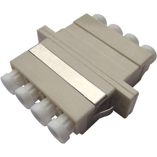 LC-LC Quad MM Fiber Optik Adapt�r