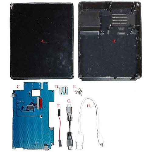 ODROID-VU8C : 8inch Touch Display Shell Kit