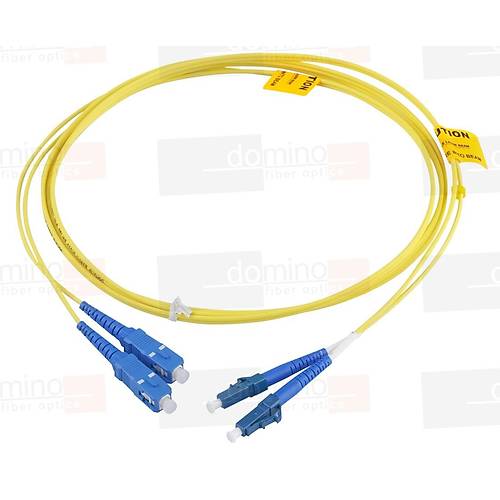 SC-LC SM G652D Duplex F/O Patchcord L:1m