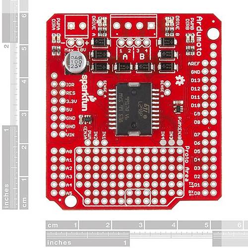 SparkFun Ardumoto Shield Kit - II