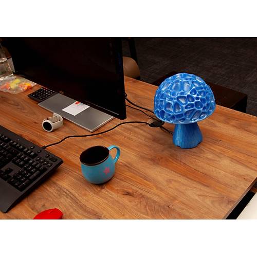 Mantar Gece Lambas� - Mavi