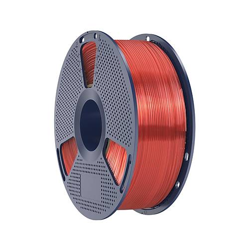 SUNLU PLA Transparan �effaf Filament K�rm�z� 1.75mm 1kg