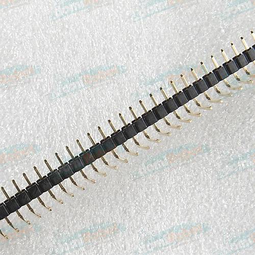 1x40 Pin 2.54mm 90 Derece Erkek Pin Header