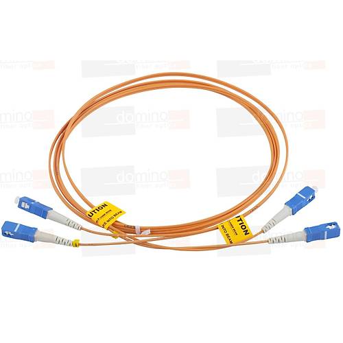 SC-SC MM 50/125 Duplex F/O Patchcord L:1m