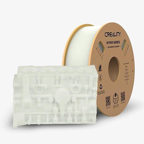 Creality Hyper PLA Filament Beyaz 1.75mm 1kg