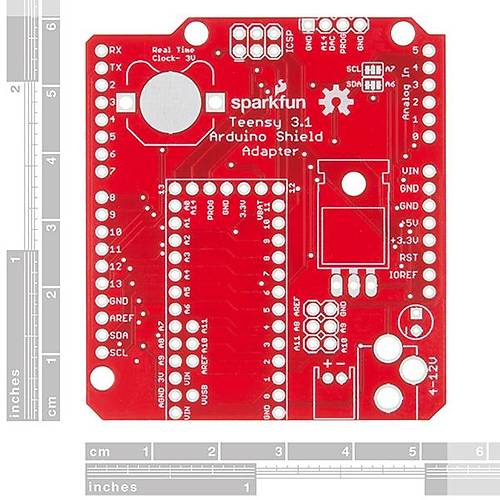 Teensy Arduino Shield Dntrc