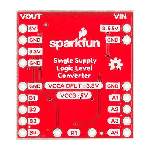 SparkFun Lojik Seviye Dntrc - 4Kanal ift Ynl - Tek G Kaynakl