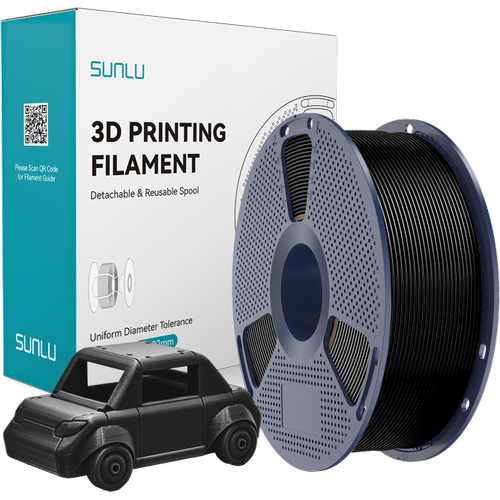 SUNLU PETG Filament Siyah 1.75mm 1kg