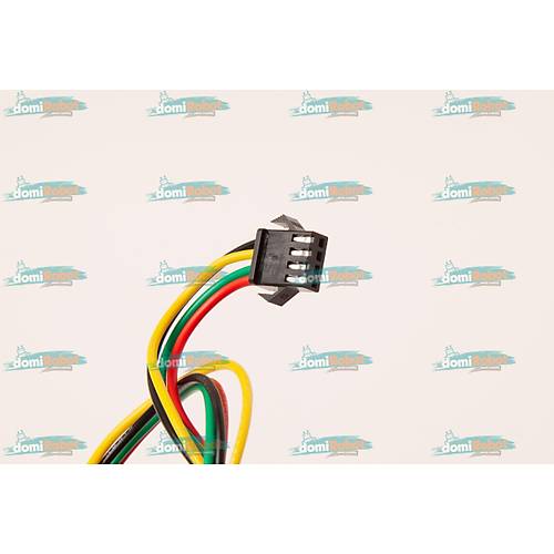 4 Pin Siyah JST-SM Soketli Erkek-Dii Kablo
