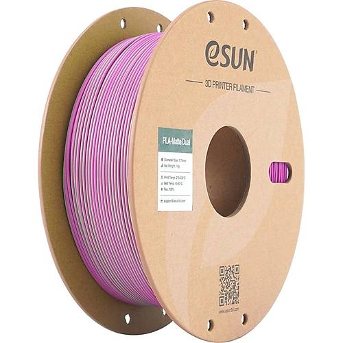 eSUN ePLA-Matte Dual Yeil Pembe Filament 1.75 mm 1 Kg