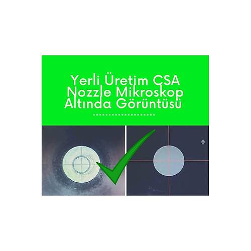 CSA 3D Yazc MK8 Nozzle 0.4mm 10 adet
