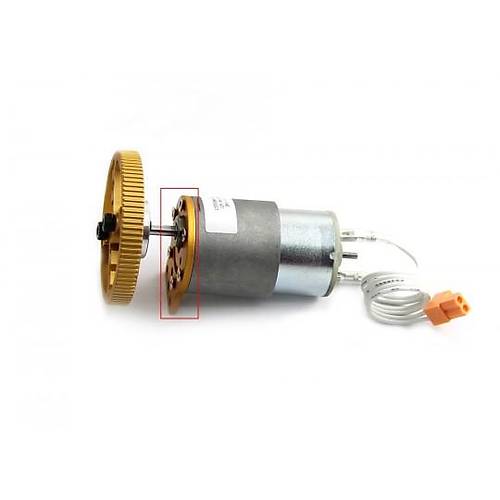 MakeBlock DC Motor-37 Tutucu -Mavi (ift)