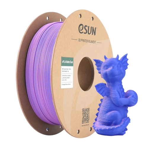 eSUN ePLA-Matte Dual Mor Mavi Filament 1.75 mm 1 Kg