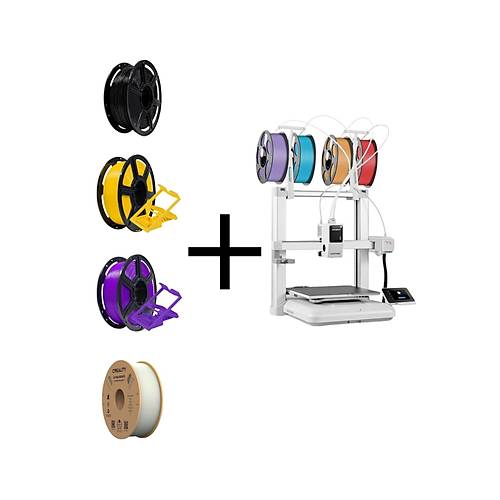 Kobra x 3D Yaz�c� + 4 Farkl� Renk Filament Hediye