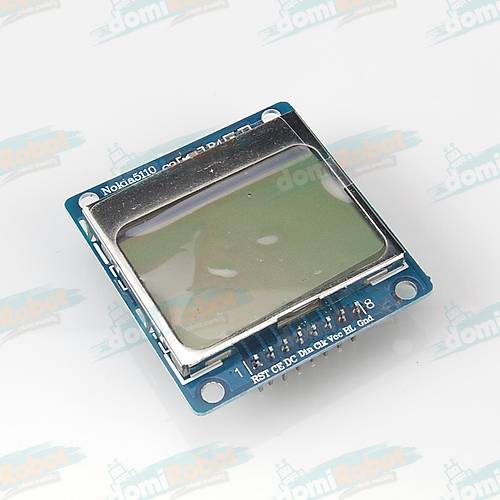 Nokia 5110 84x48 LCD Modl Mavi Arkak