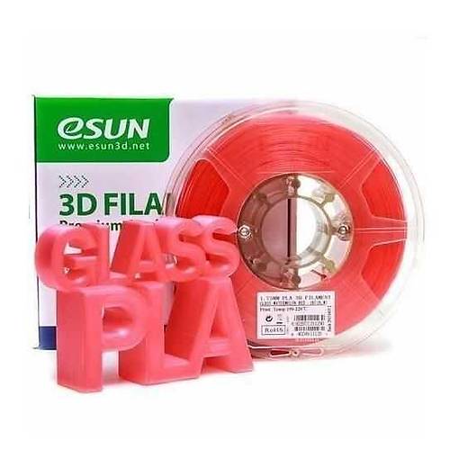 eSun PLA Filament  Transparan Glass Watermelon Red 1.75mm 1kg