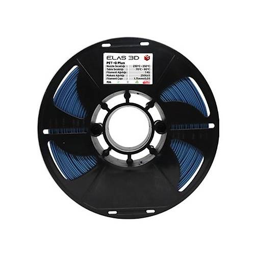 Elas PETG Plus Filament Sedefli Mavi 1.75mm 1Kg