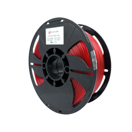 Elas PETG Plus Filament K�rm�z� 1.75mm 1Kg